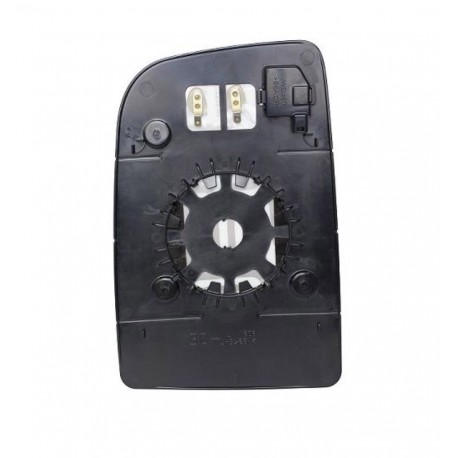 Piastra specchietto retrovisore termica con vetro asferico modello Europa sx