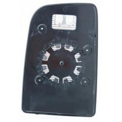 Piastra specchietto superiore termica con vetro lato passeggero - dx