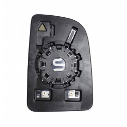 Piastra specchietto superiore termica versione 2019 guida sx