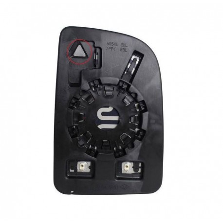 Piastra specchietto superiore termica versione adattabile Blis sistem 2019 sx