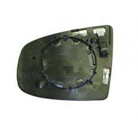 Piastra specchietto termica con vetro asferico antiabbagliante azzurrato lato passeggero - dx