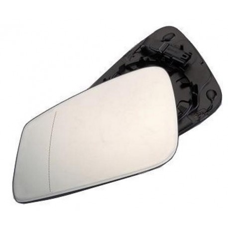 Piastra specchietto termica con vetro asferico antiabbagliante lato guida - sx