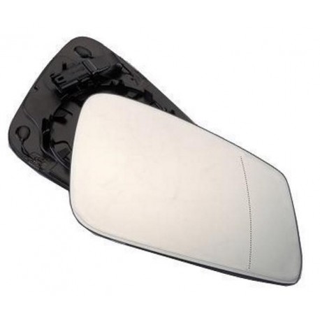 Piastra specchietto termica con vetro asferico antiabbagliante lato passeggero - dx