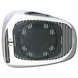 Piastra specchietto termica con vetro asferico blu lato guida - sx