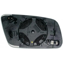 Piastra specchietto termica con vetro asferico blu lato guida - sx