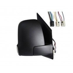 Retrovisore elettrico termico ribaltabile con freccia versione 2019 nero 9 pin dx