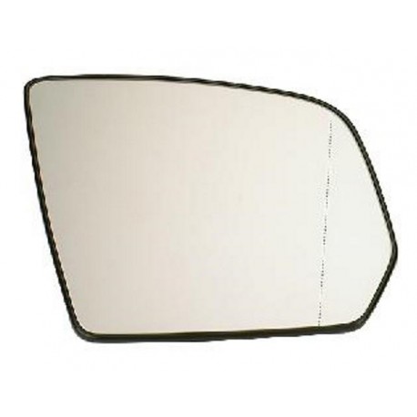 Piastra specchietto termica con vetro asferico lato passeggero - dx