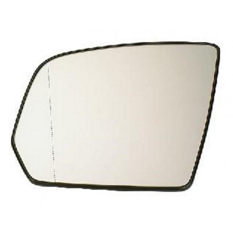 Piastra specchietto termica con vetro asferico lato guida - sx