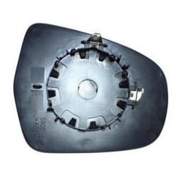 Piastra specchietto con vetro lato guida - sx