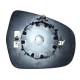 Piastra specchietto termica con vetro lato guida - sx