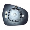 Piastra specchietto termica con vetro lato guida - sx
