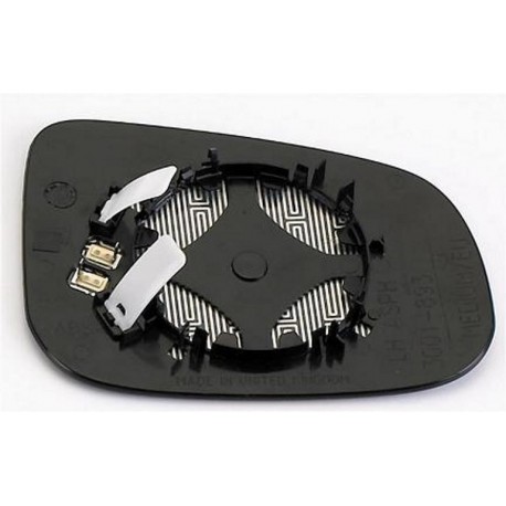Piastra specchietto termica con vetro asferico lato guida - sx