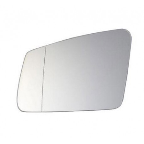 Piastra specchietto con vetro lato guida - sx