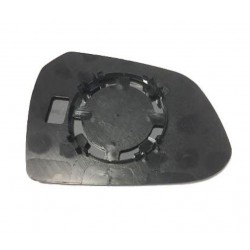 Piastra specchietto con vetro guida - sx