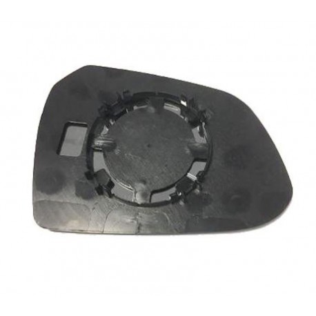 Piastra specchietto con vetro guida - sx