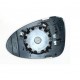 Piastra specchietto termica con vetro asferico con attacco 2 pin lato passeggero - dx