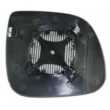 Piastra specchietto termica con vetro asferico dm 84 mm lato guida - sx