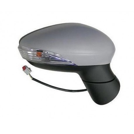 Retrovisore elettrico termico verniciabile con freccia asferico dx