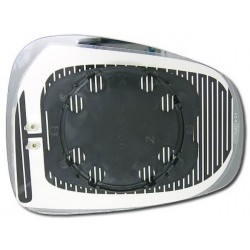 Piastra specchietto termica con vetro asferico lato guida - sx
