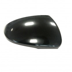 Calotta specchietto retrovisore nera liscia dx