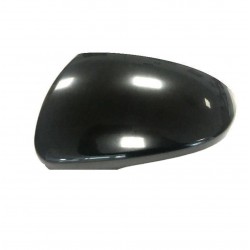 Calotta specchietto retrovisore nera liscia sx