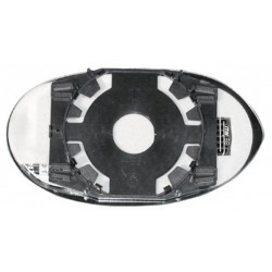 Piastra specchietto termica con vetro asferico lato guida - sx