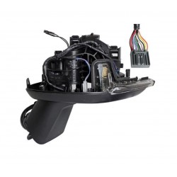 Corpo specchietto elettrico termico senza vetro 6 pin sx