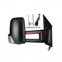 Retrovisore elettrico termico extra braccio lungo 275 mm Blis sistem 9 pin dx