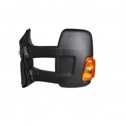 Retrovisore manuale braccio lungo con freccia arancio 16W 2 pin sx