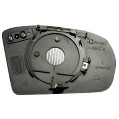 Piastra specchietto termica con vetro asferico lato guida - sx