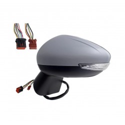 Specchietto retrovisore elettrico termico ribaltabile con freccia 10 pin dx