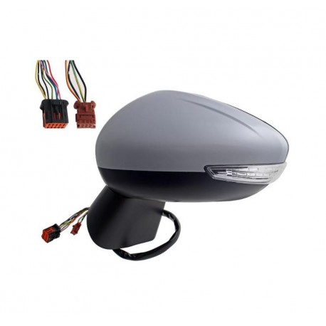 Specchietto retrovisore elettrico termico ribaltabile con freccia 10 pin dx