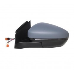 Retrovisore elettrico termico ribaltabile con freccia e luce di cortesia 10 pin sx