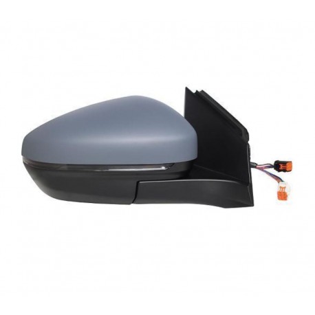 Retrovisore elettrico termico ribaltabile con freccia e luce di cortesia Blis sistem 18 pin dx