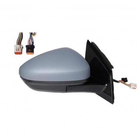 Retrovisore elettrico termico ribaltabile e luce di cortesia 11 pin passeggero dx