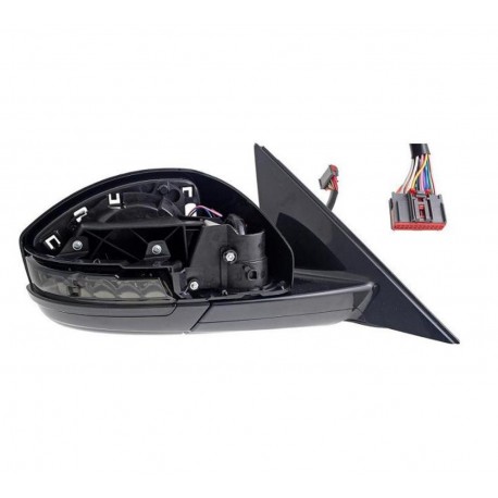 Corpo specchietto elettrico termico ribaltabile con memoria senza vetro 14 pin dx