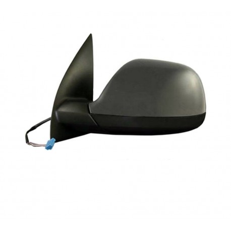 Retrovisore elettrico termico ribaltabile radio system calotta base nera 7 pin sx