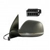 Retrovisore elettrico termico ribaltabile radio system calotta base cromata 7 pin sx