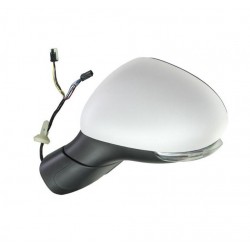 Retrovisore elettrico termico ribaltabile con freccia Blis sistem 6+4 pin sx