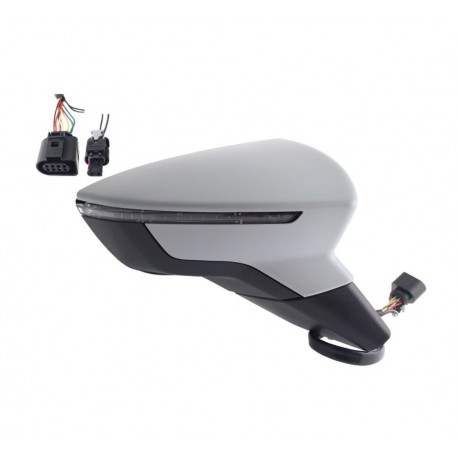 Retrovisore elettrico termico ribaltabile con freccia e memoria Blis sistem 8 pin dx