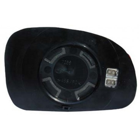 Piastra specchietto termica con vetro asferico lato guida - sx