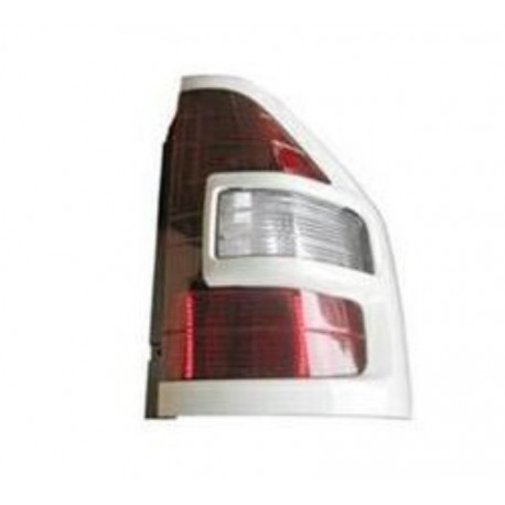 Gruppo ottico posteriore con cornice bianca 3 connettori dx