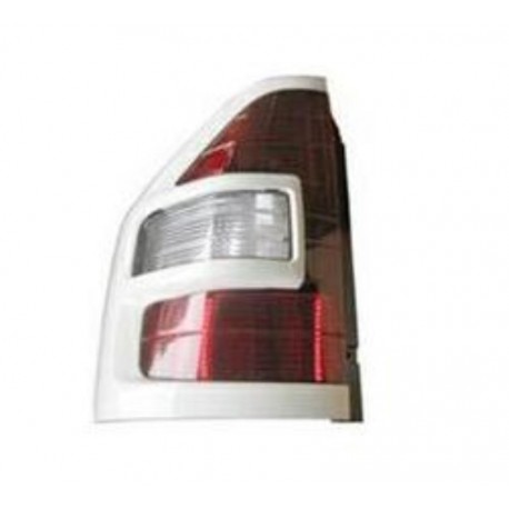 Gruppo ottico posteriore con cornice bianca 3 connettori sx