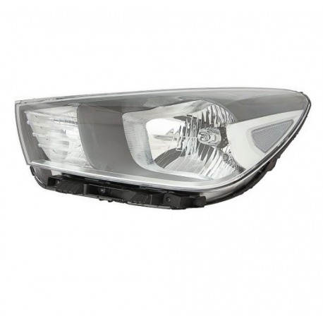 Faro proiettore H4-PY21W-W5W guida sx