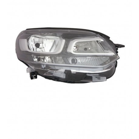 Faro proiettore H1-H7-W5W-W21W-PY21W con motorino passeggero dx