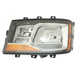 Proiettore faro H7-H7-H21W a led reg. manuale guida sx