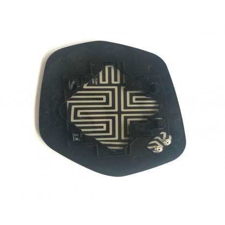 Piastra specchietto termica guida sx