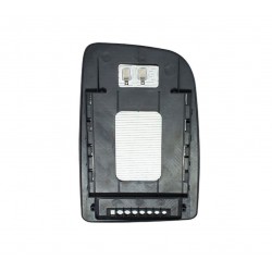 Piastra specchietto superiore termica predispozione sensore parcheggio sx