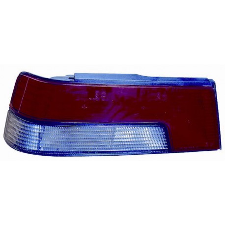 Fanale posteriore bianco rosso guida - sx