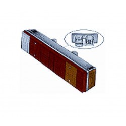 Fanale posteriore 7 funzioni con catadiottro passeggero - dx